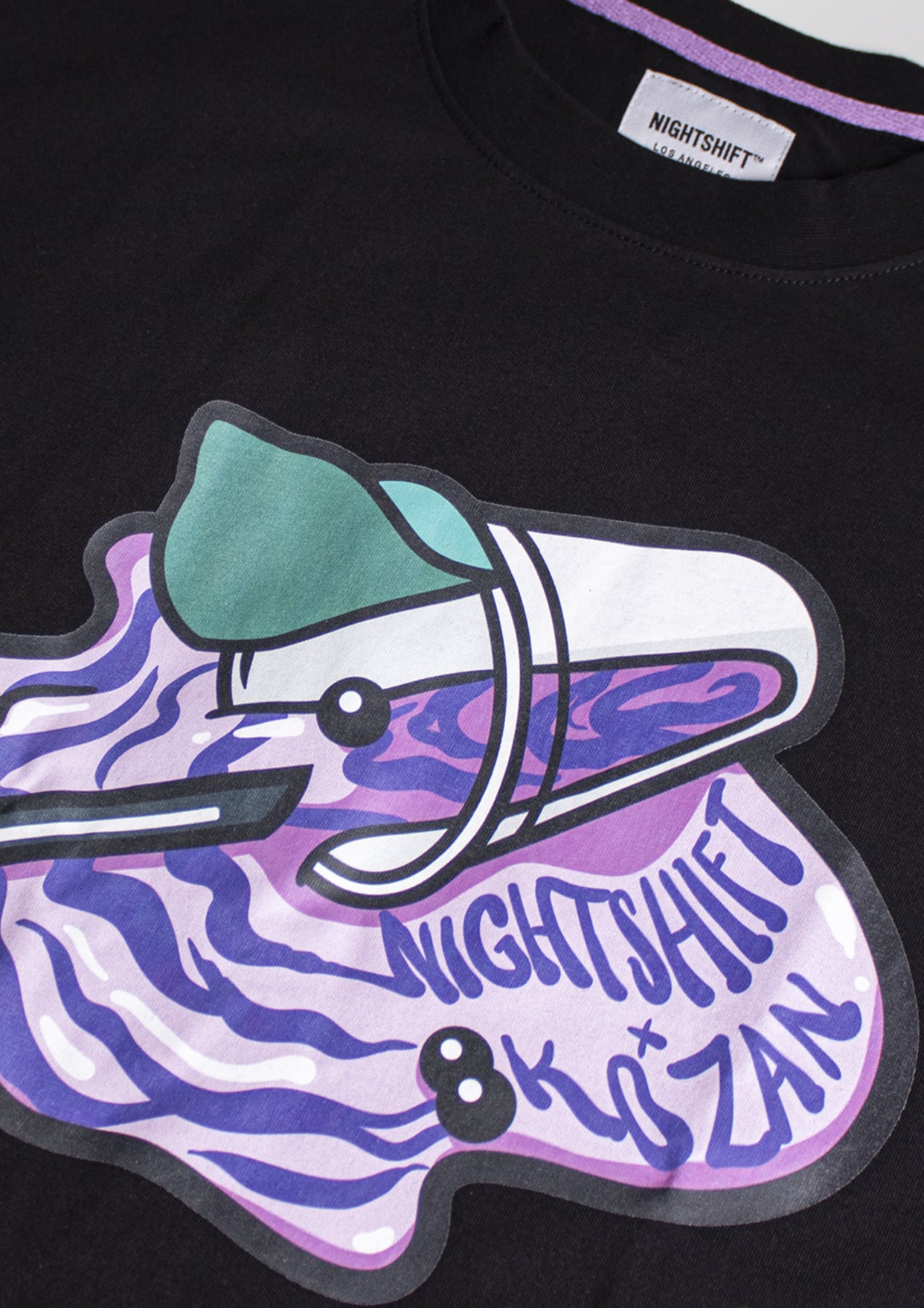 TARO WAVE TEE BLACK