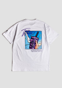 TARO WAVE TEE WHITE