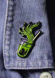 BOBA PIN MATCHA